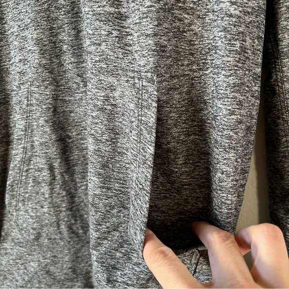 Outdoor Voices cloudknit hoodie in heather gray - Picture 5 of 9